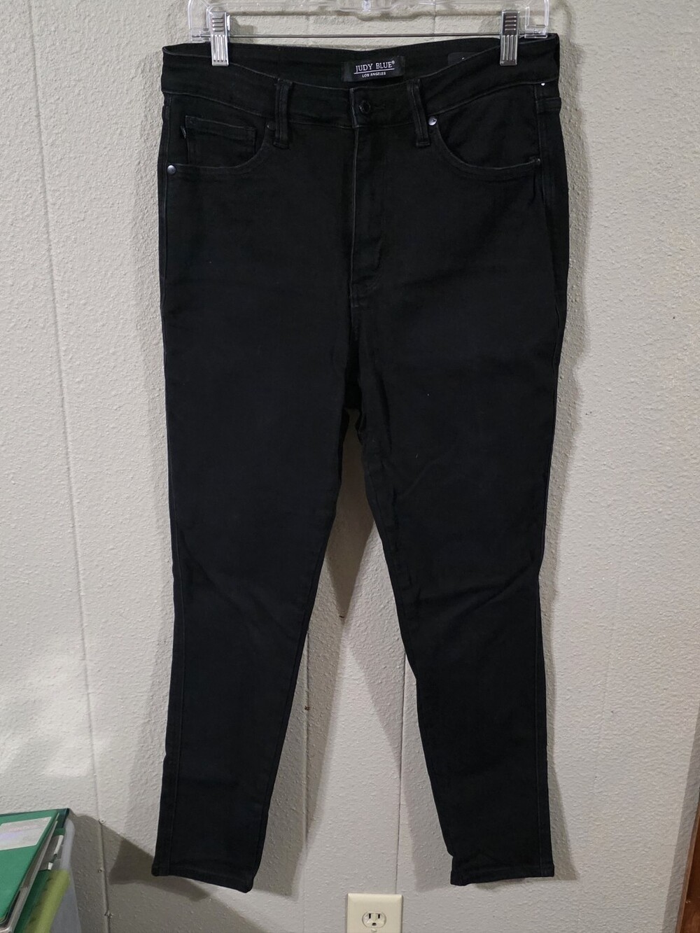 Women's Judy Blue Skinny Fit Black Jeans Sz 30/11. - Picture 2 of 4